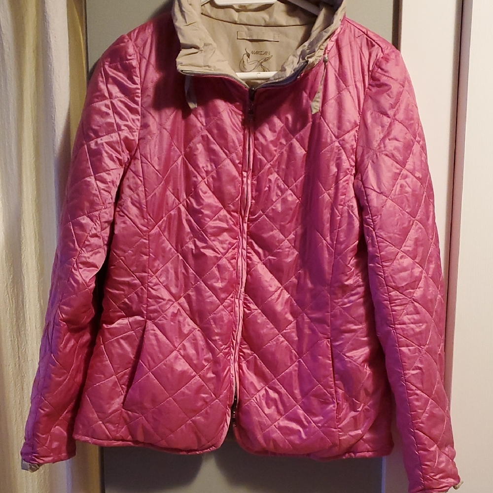 Marc Cain Women's Pink Quilted Jacket